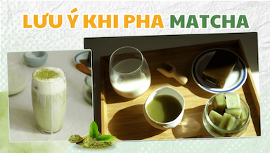 Những lưu ý quan trọng khi pha chế matcha – Tránh sai lầm về giá bán