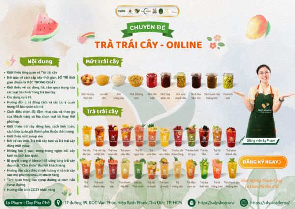 Khóa Học Trà Trái Cây [Update 2026]